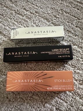 NEW Anastasia Beverly Hills Makeup Bundle | Latte Stick Blush+Mascara+Eye Primer
